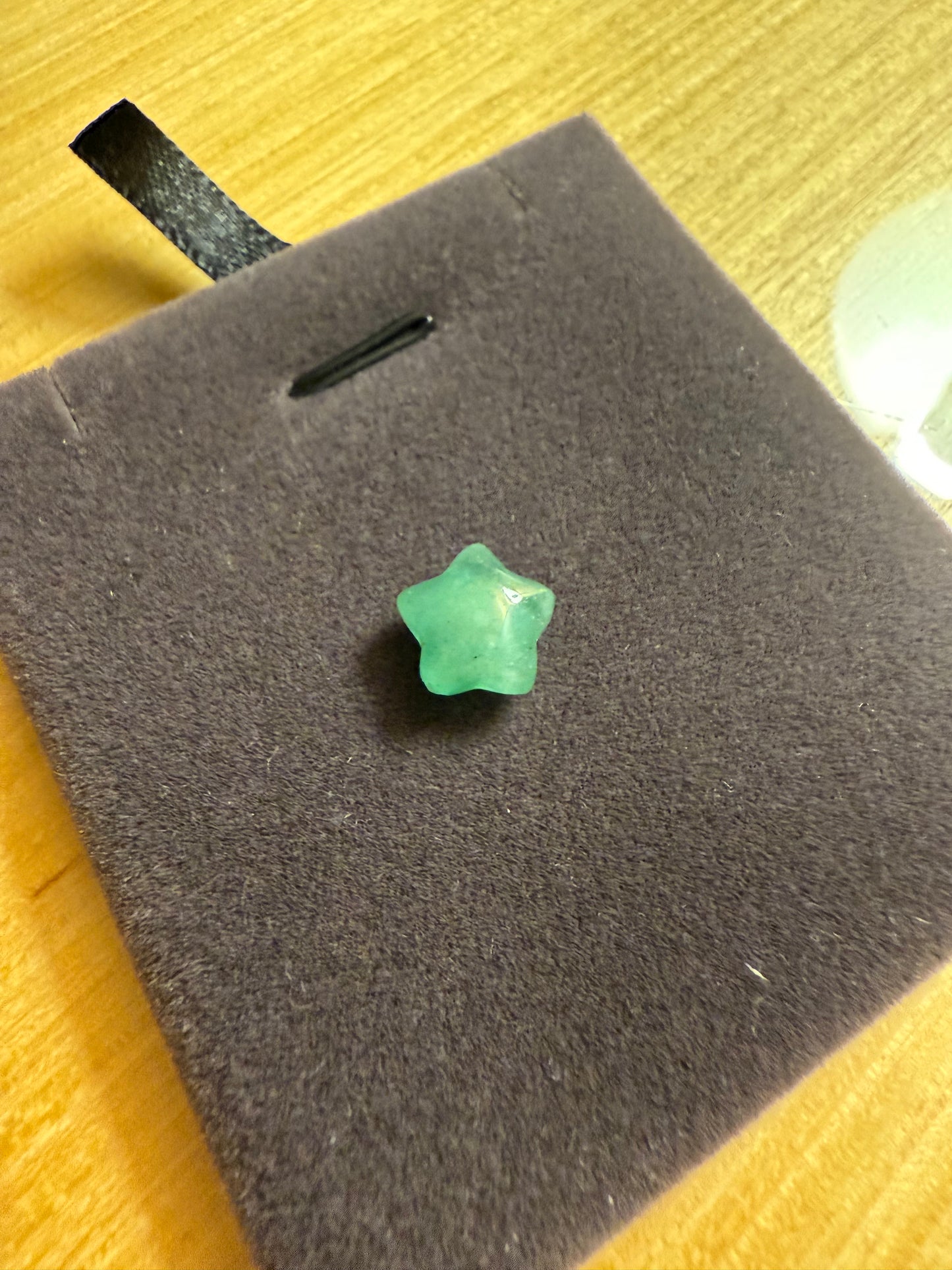 Starwish Crystals-Ethereal Green Amazonite Star Necklace