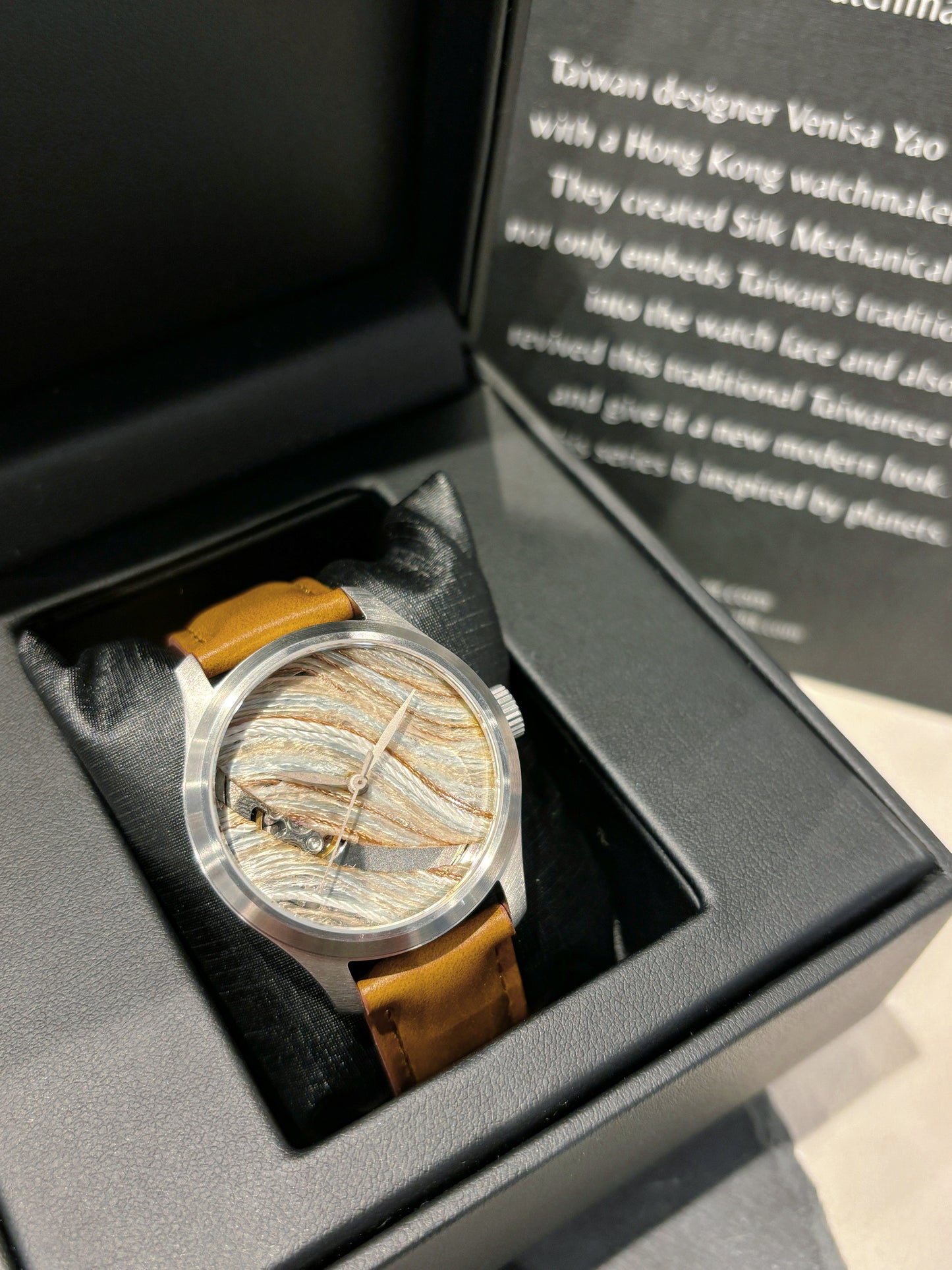 Rere planet series: Saturn 42mm silver case Seiko NH70 movement