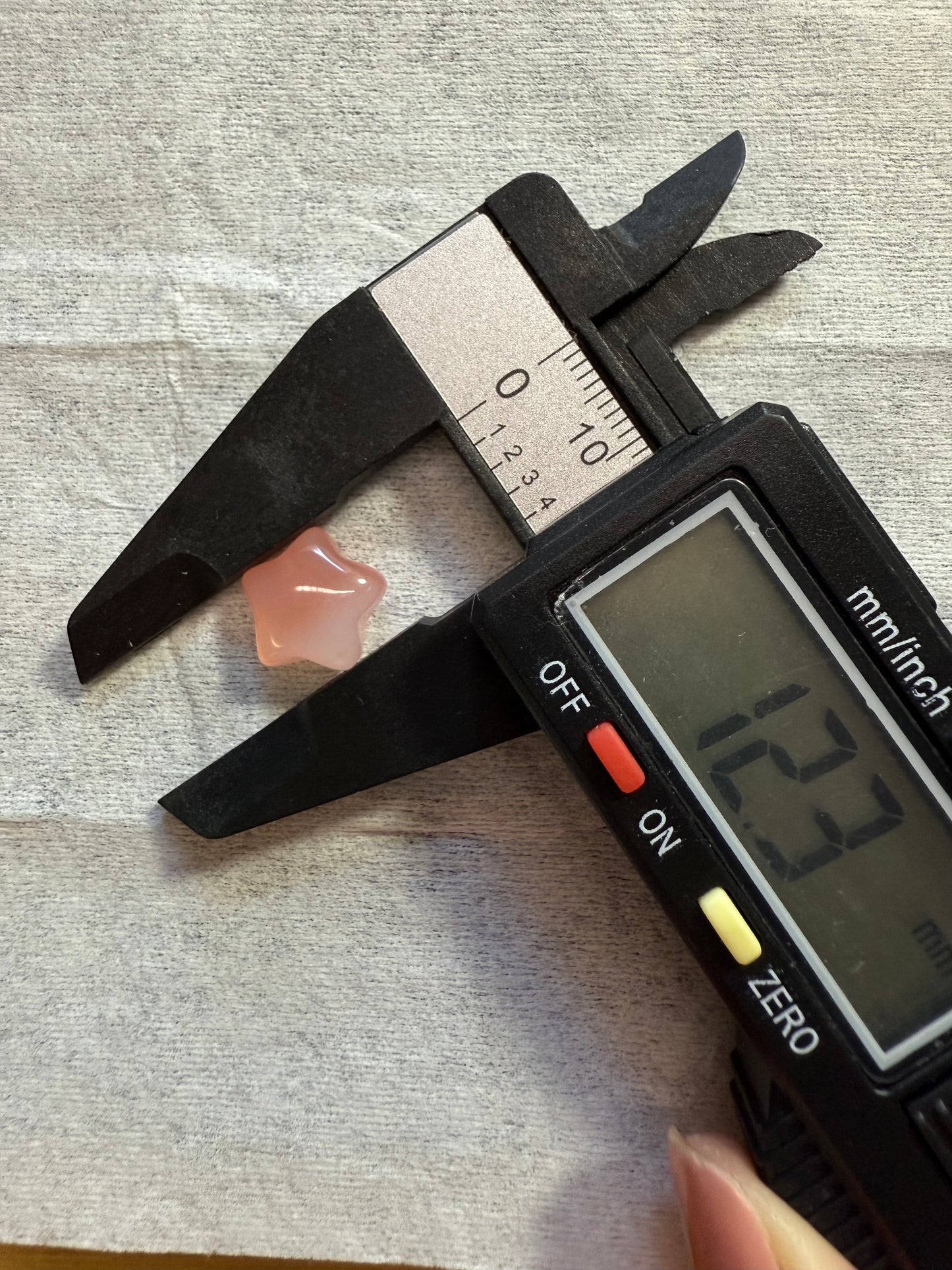 Starwish Crystals - Rose Pink Agate Star Necklace