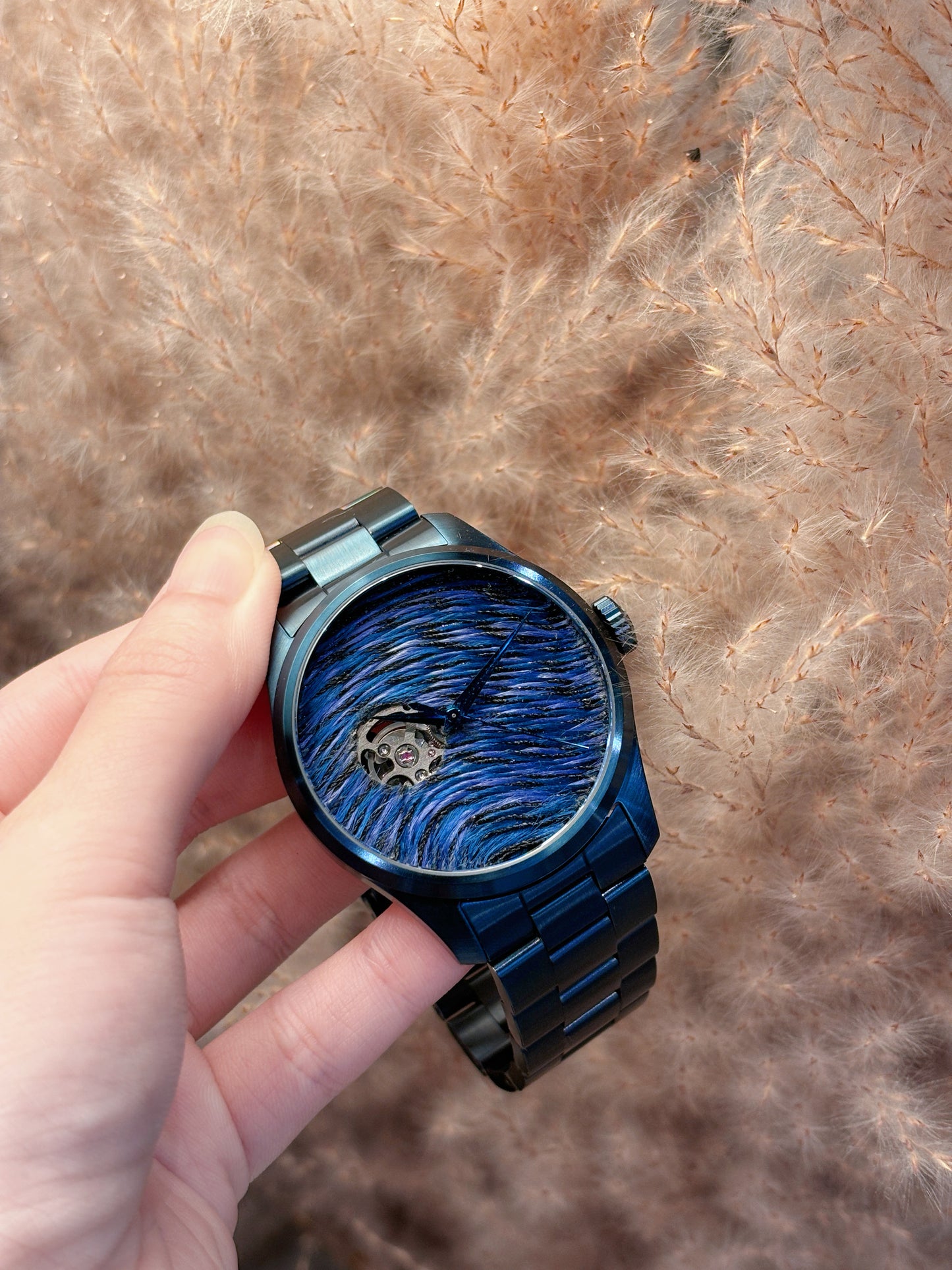 Rere Starry Sky 42mm Black Case Seiko NH72 Movement