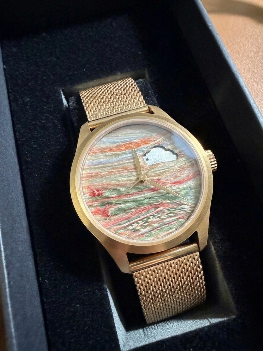 雲朵系列:晚霞 36mm