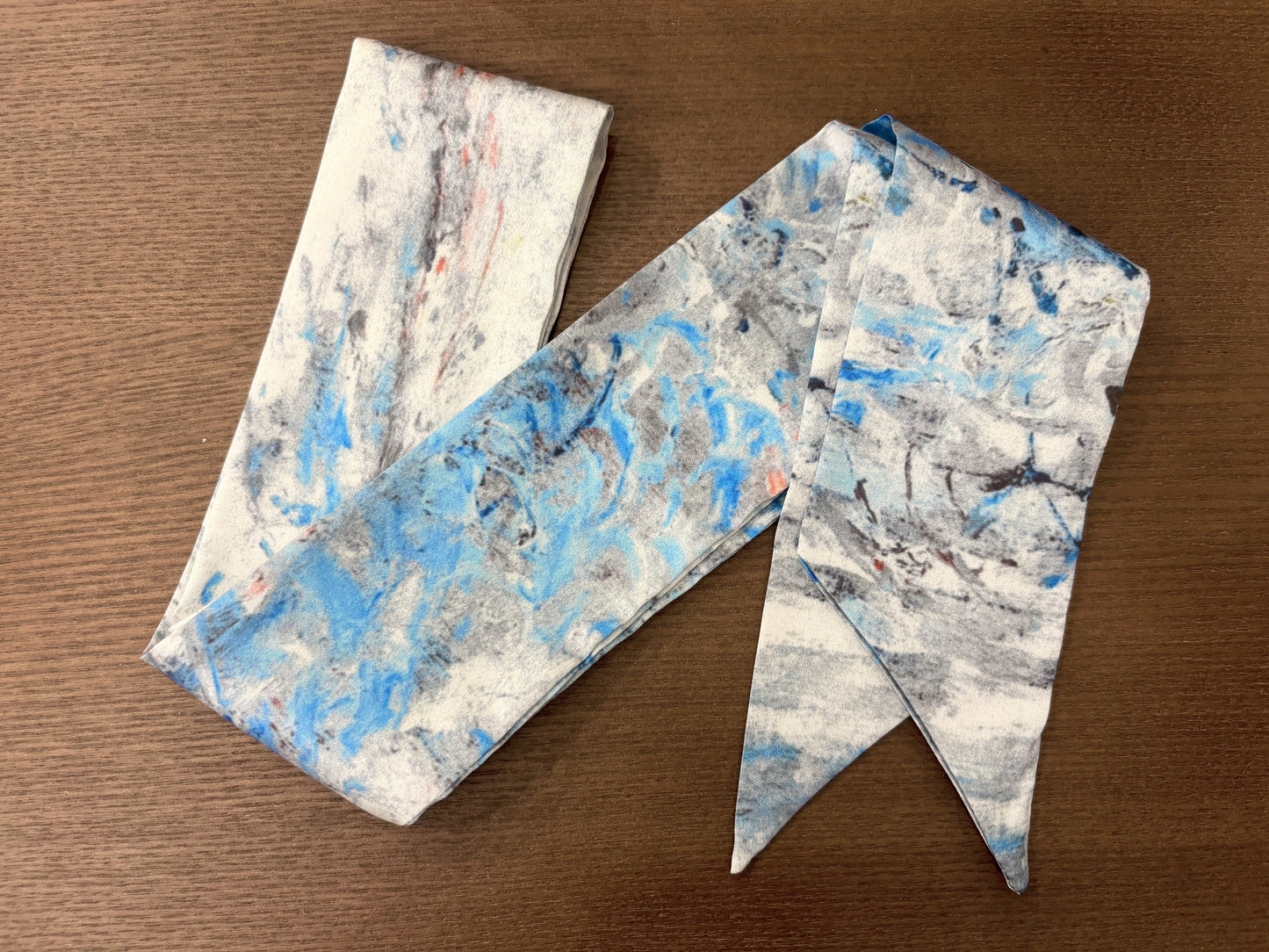 Silk Twilly-Ink Wash Landscape