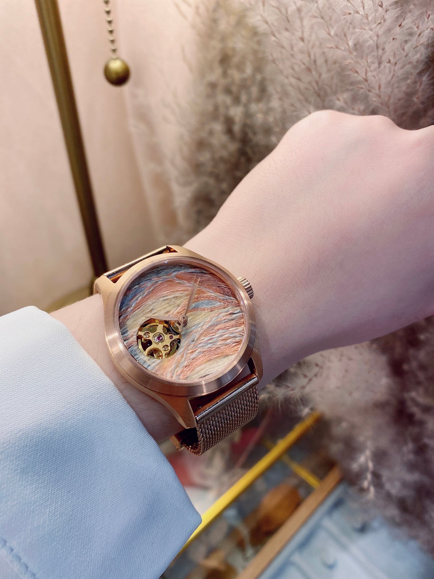 Rere Planet Series: Venus 36mm Rose Gold Case Seiko NH71 Movement