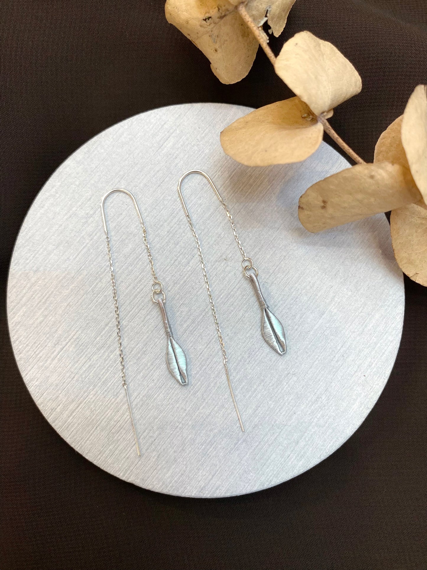 Classic Series: Small Leaf Earrings