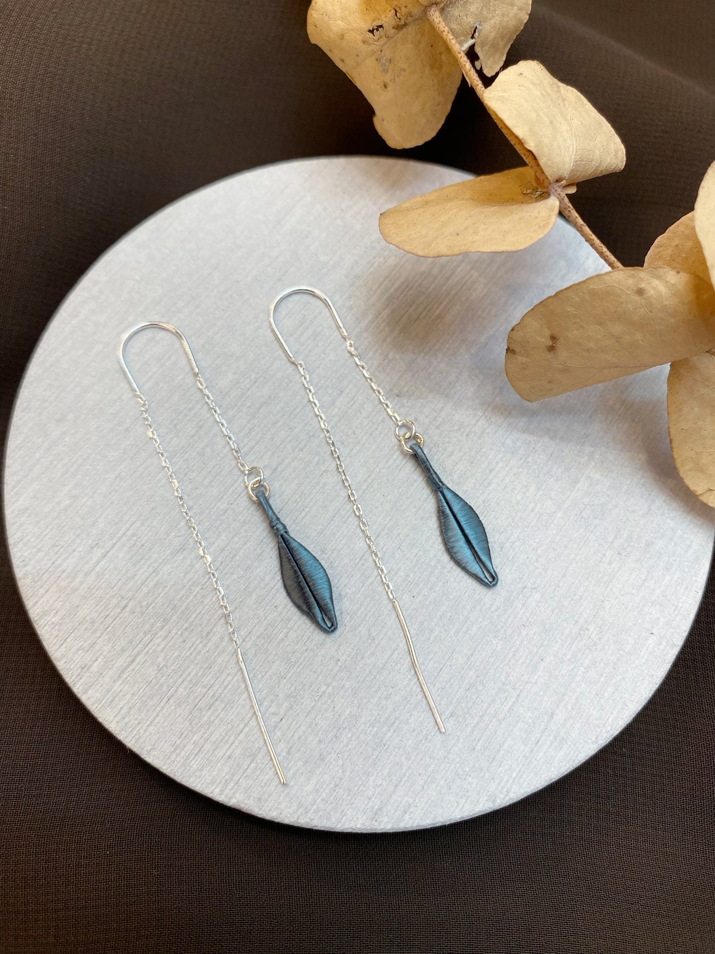Classic Series: Small Leaf Earrings