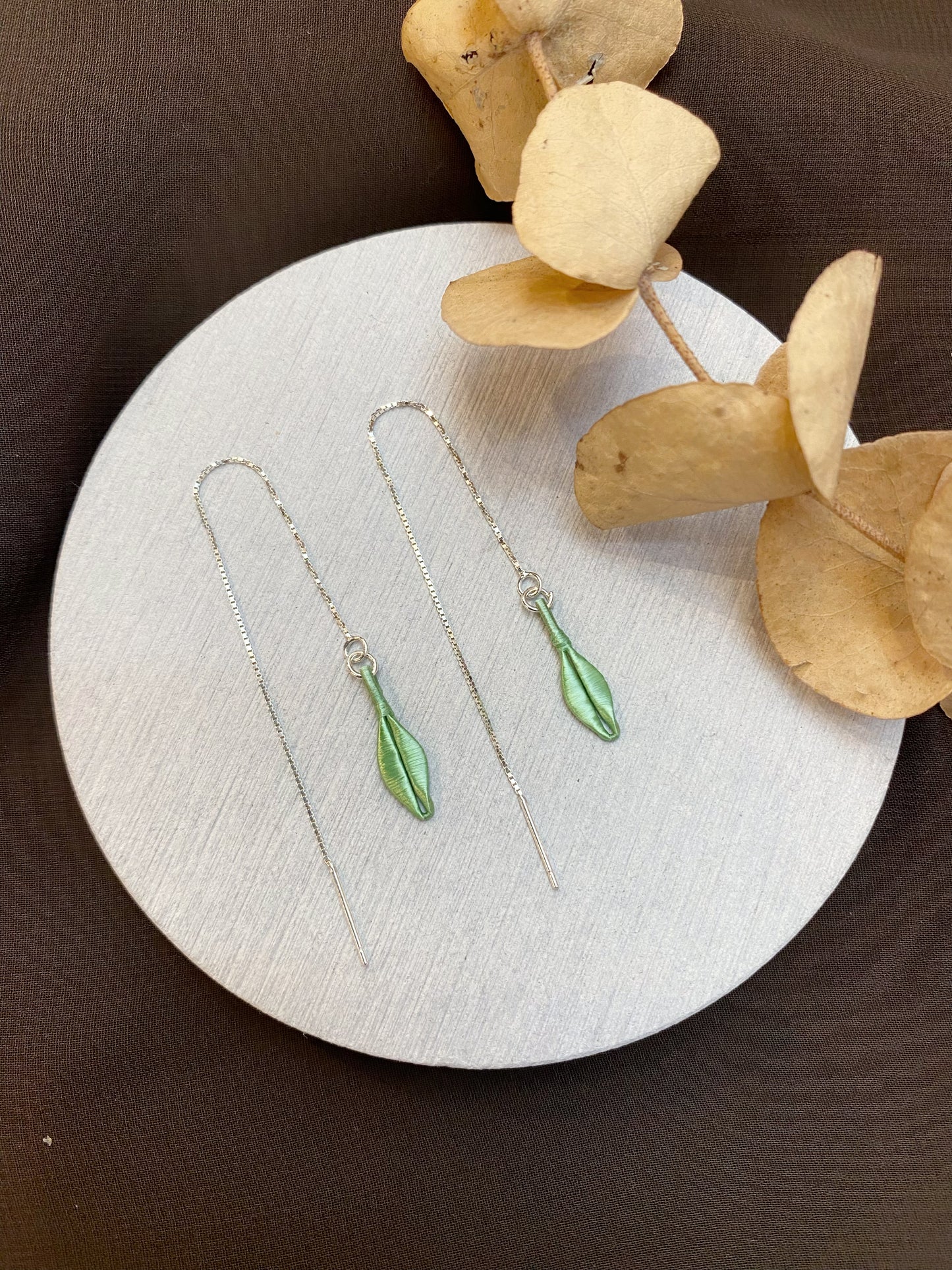 Classic Series: Small Leaf Earrings
