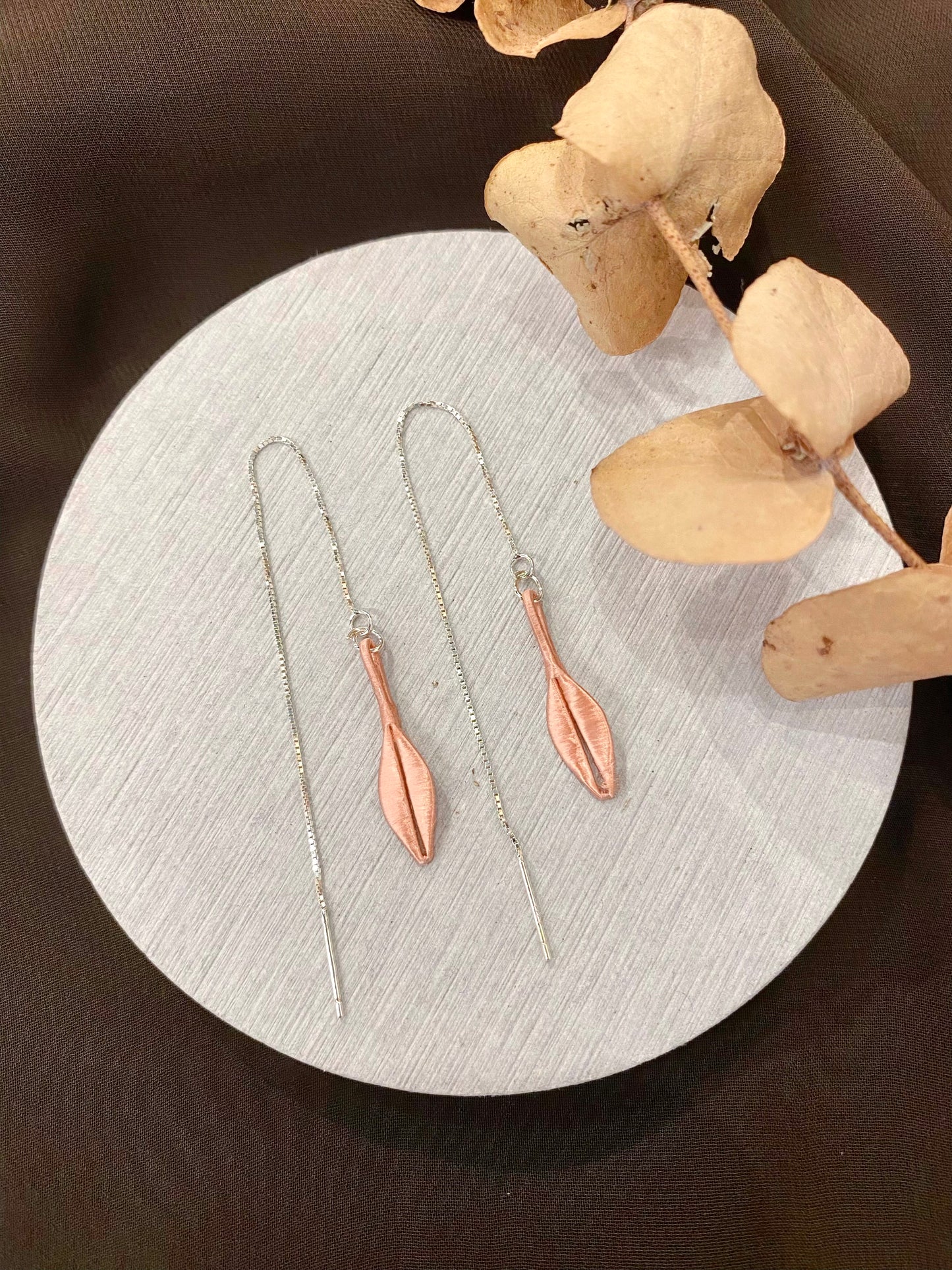 Classic Series: Small Leaf Earrings