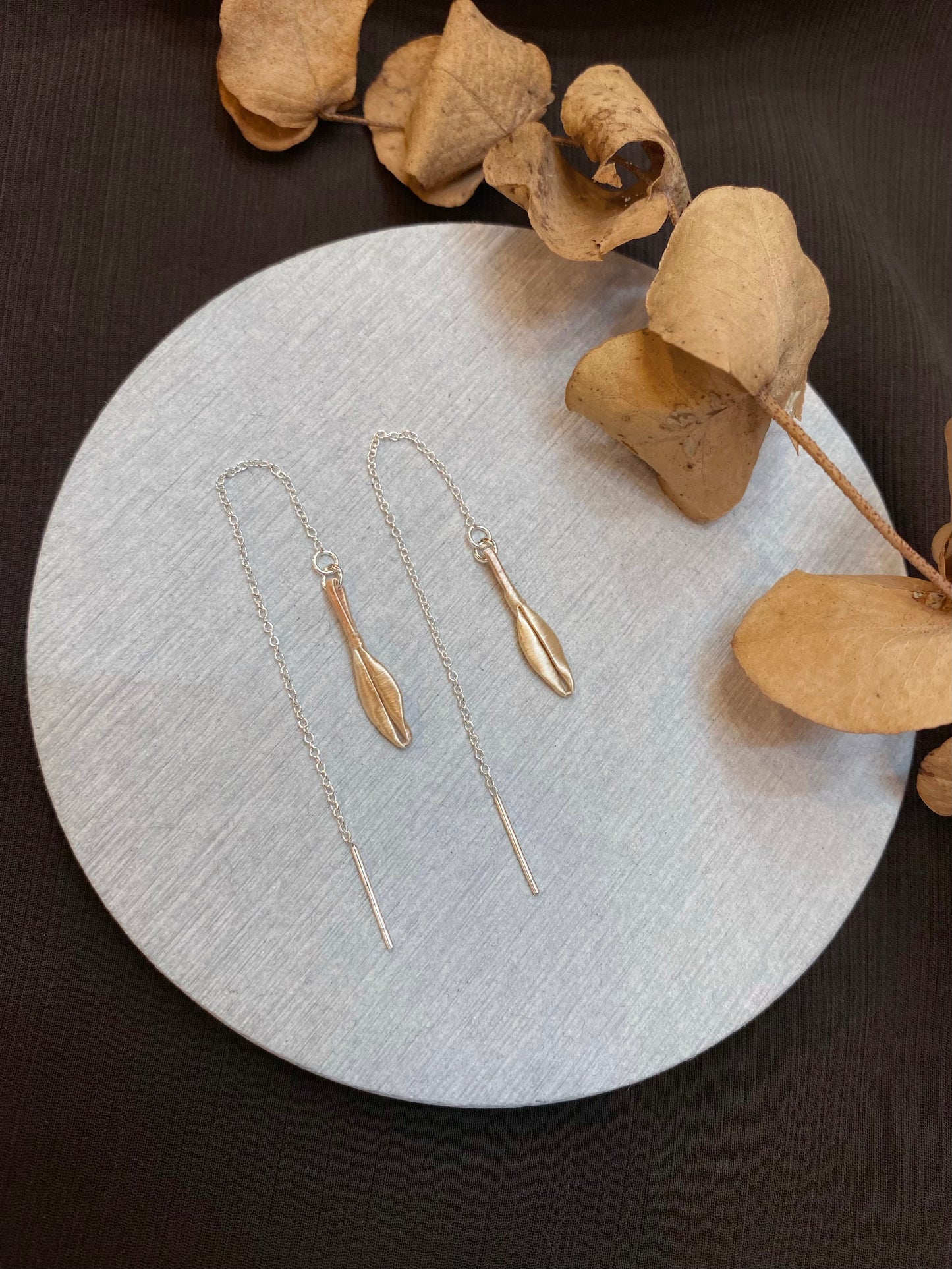 Classic Series: Small Leaf Earrings