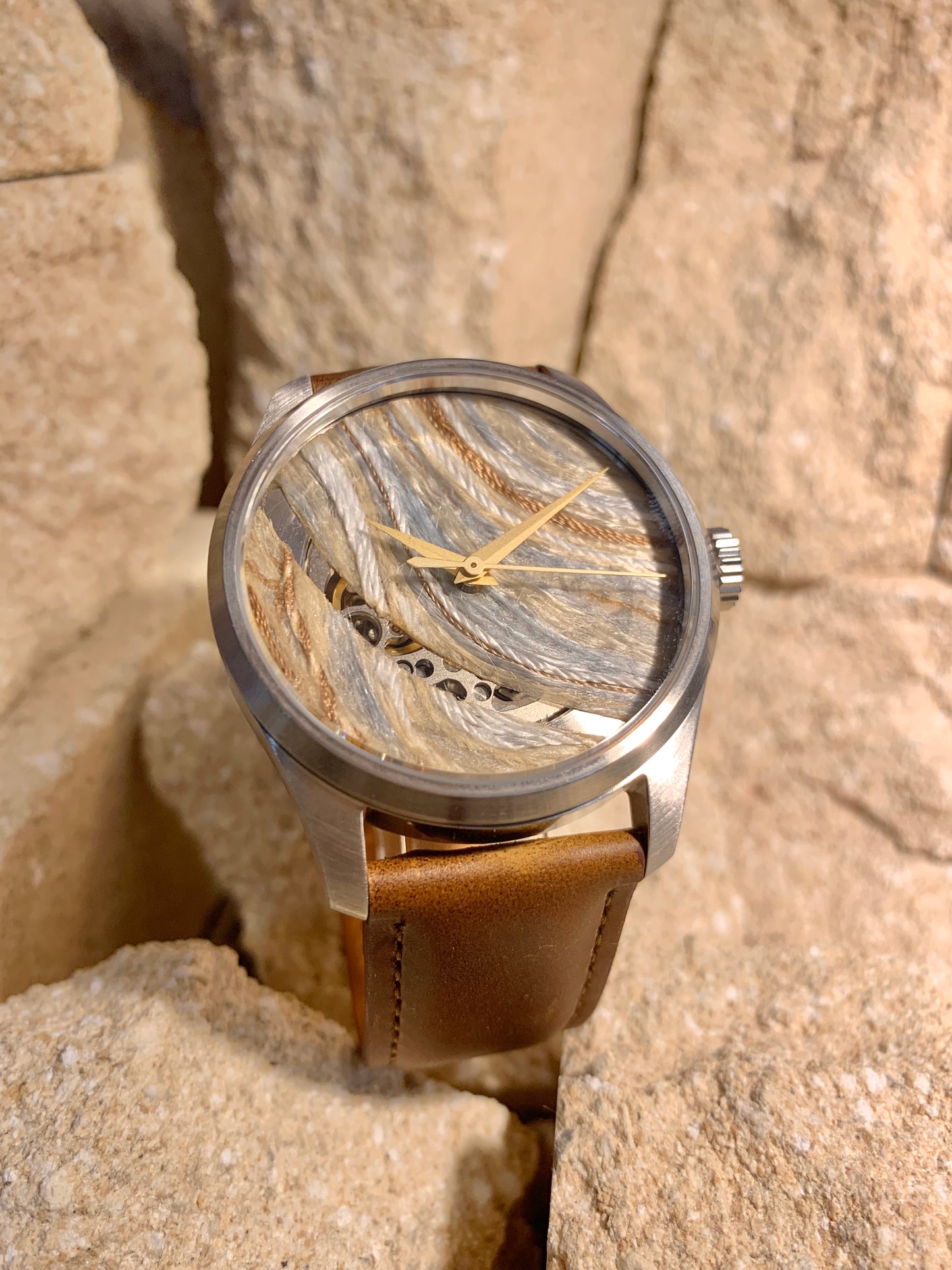 Rere planet series: Saturn 42mm silver case Seiko NH70 movement