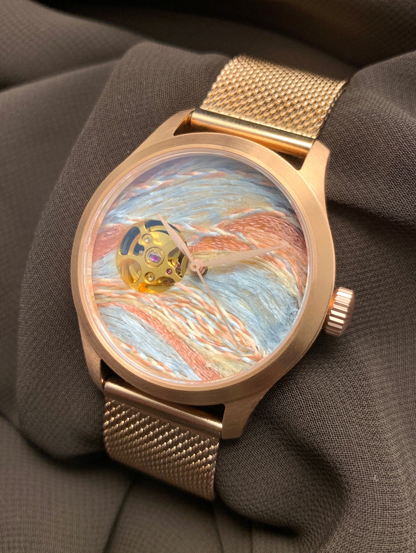 Rere Planet Series: Venus 36mm Rose Gold Case Seiko NH71 Movement