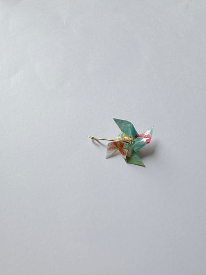 KImono Origami-Little Pinwheel Earrings 