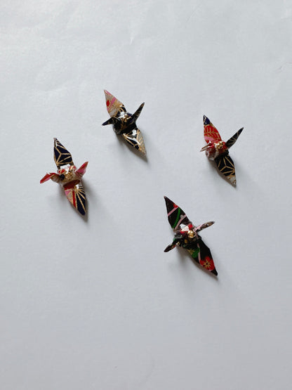 Kimono Origami-Little Crane Earrings