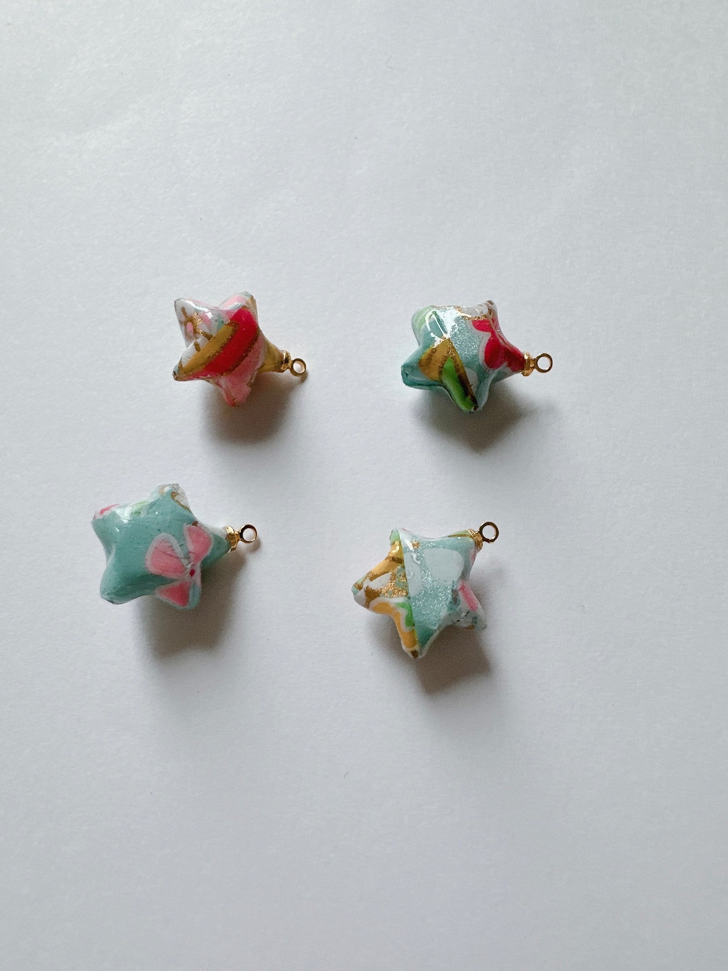 Kimono Origami-Little Star Earrings