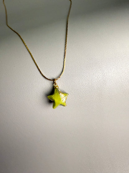 和服摺紙-小星星項鍊