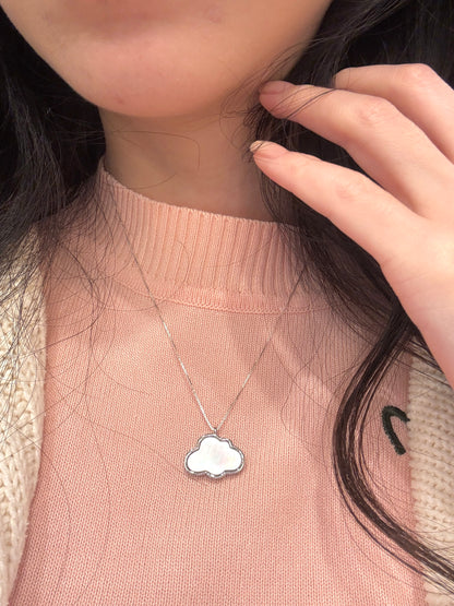 Cloudia Series-Mother of pearl necklace
