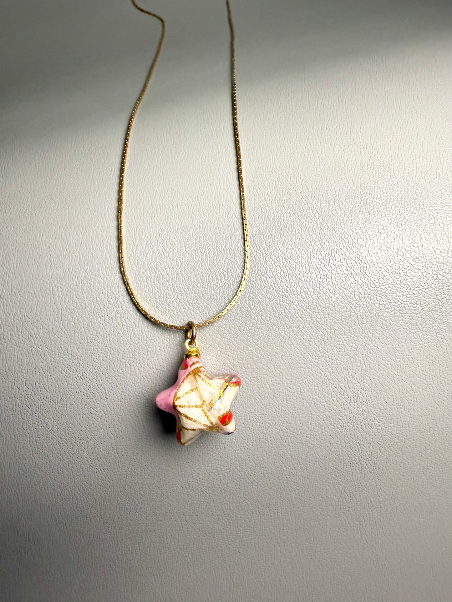 和服摺紙-小星星項鍊