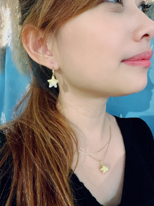 Kimono Origami-Little Star Earrings