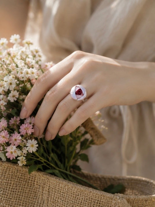 Classic Series: Single Small Rose Ring