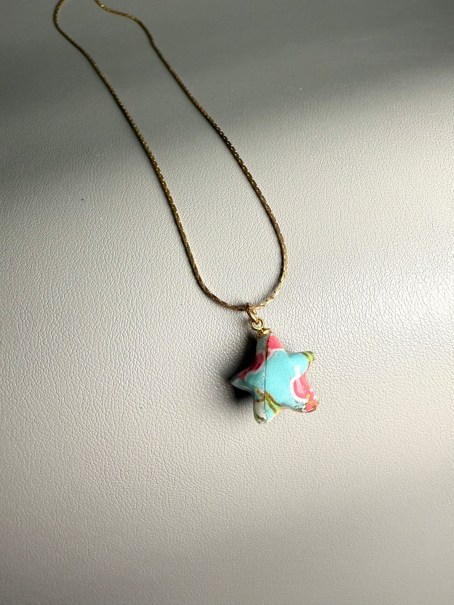 和服摺紙-小星星項鍊