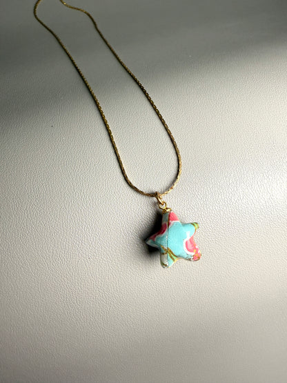 和服摺紙-小星星項鍊