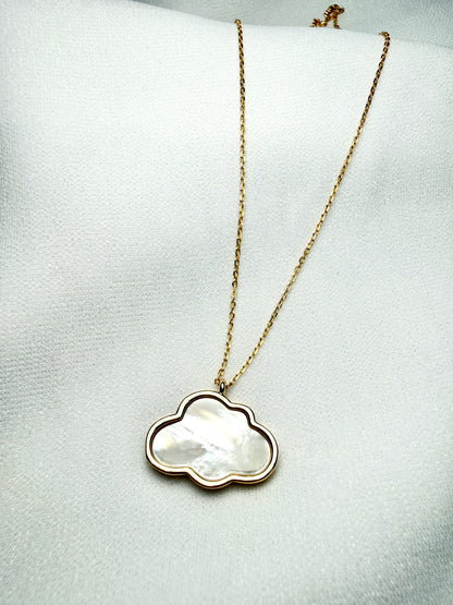 Cloudia Series-Mother of pearl necklace