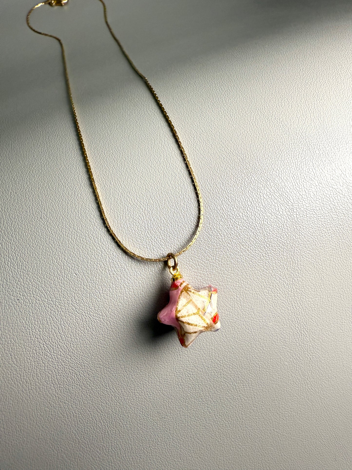 和服摺紙-小星星項鍊