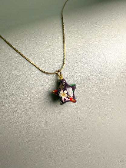 和服摺紙-小星星項鍊