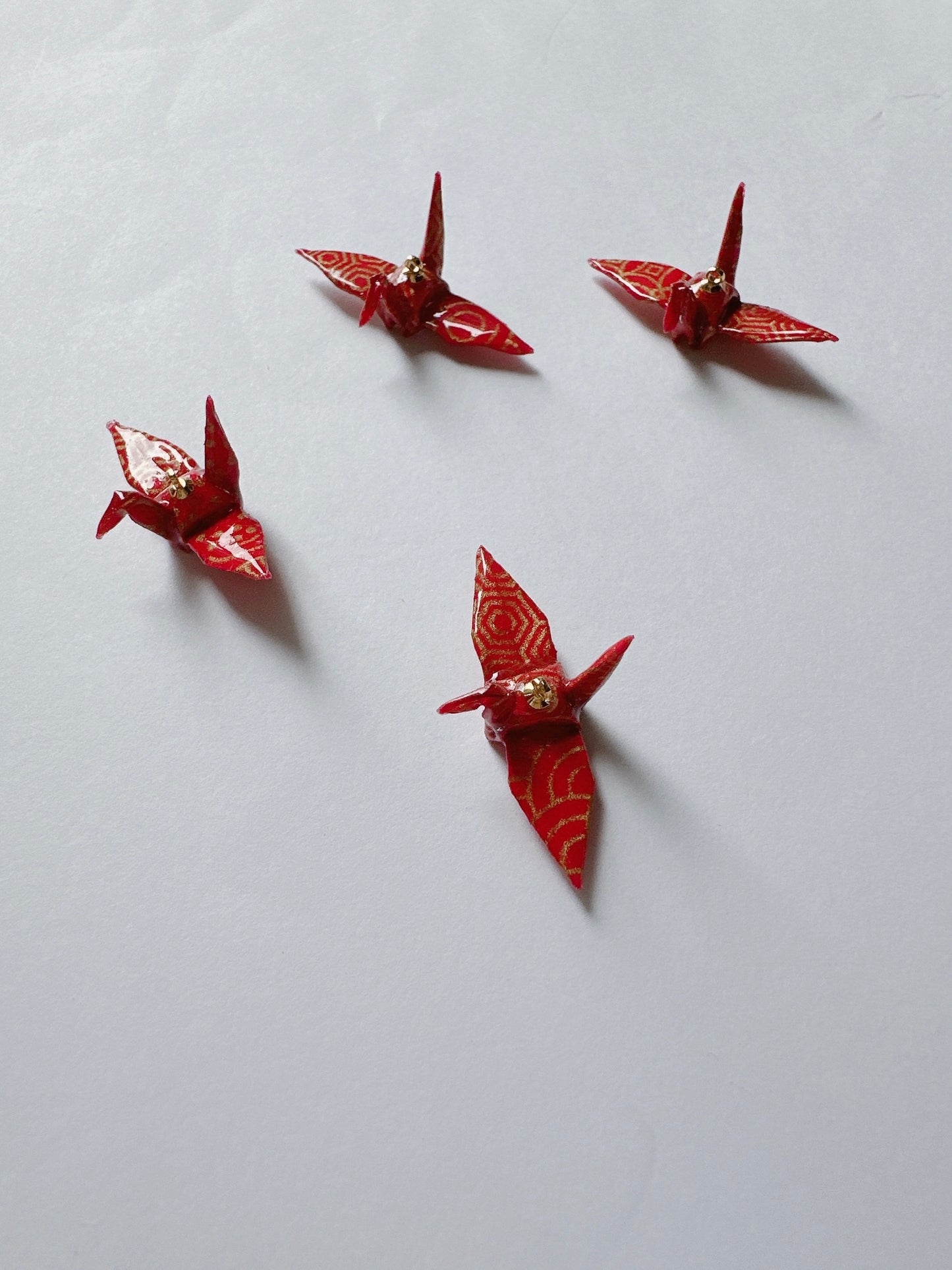 Kimono Origami-Little Crane Earrings