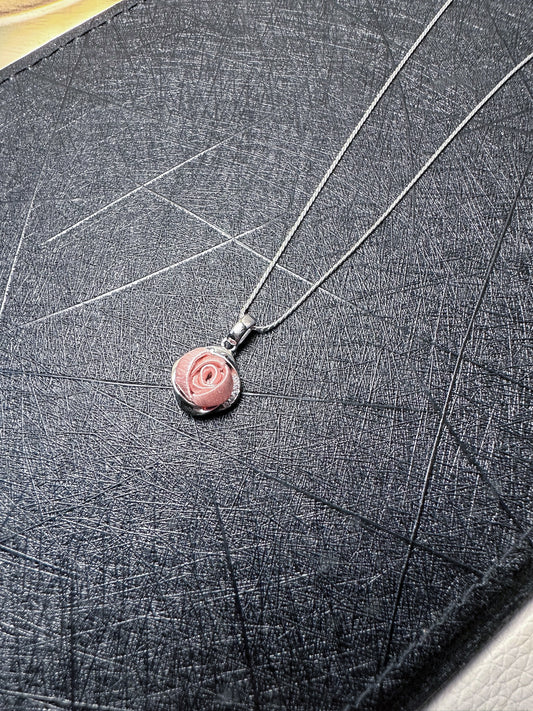 Stellar Silk-Mini Rose-Starry Sky Necklace