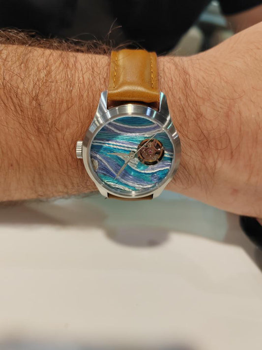 Elodie sapphire Glass
