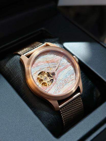 Rere Planet Series: Venus 36mm Rose Gold Case Seiko NH71 Movement