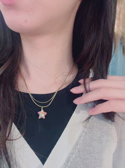 Kimono Origami-Little Star Necklace