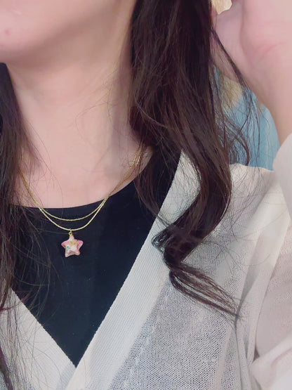 Kimono Origami-Little Star Necklace